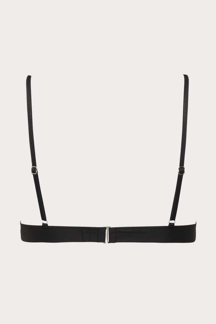 Maison Close Minuit Black Triangle Bikini Top