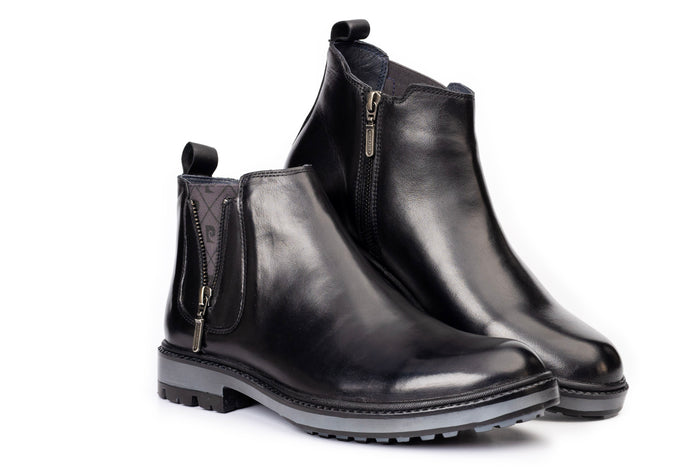 Modern Black Chelsea Boot