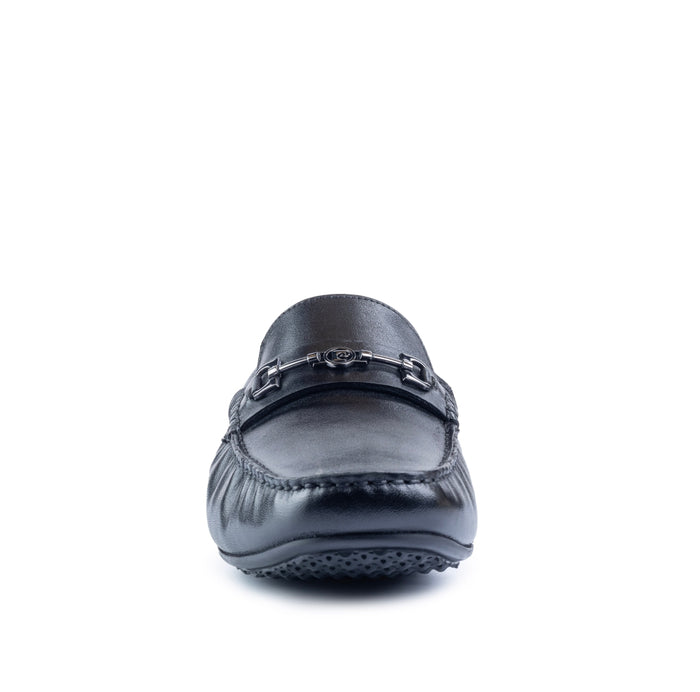 Monaco Black Moccasin