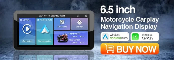 Motorcycle Bluetooth Navigation Display with 6-Inch Screen