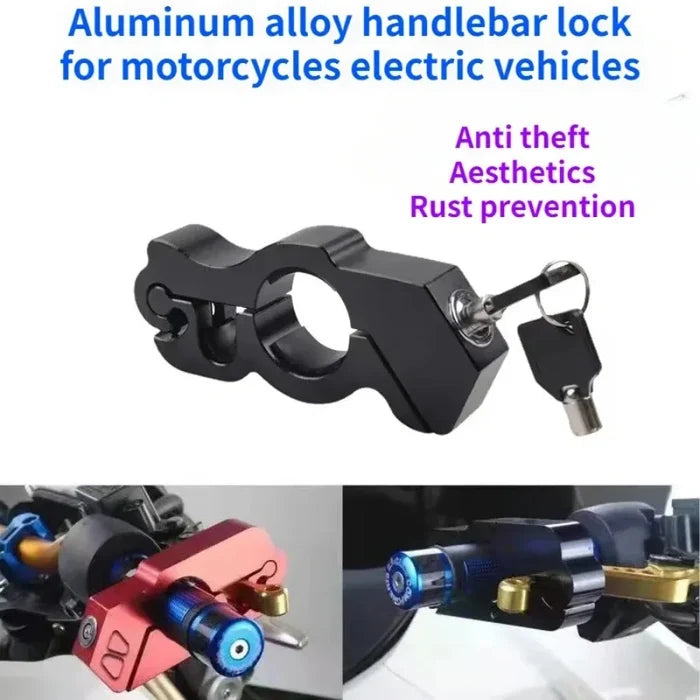 Motorcycle Lever Lock for Electric Bikes & Scooters