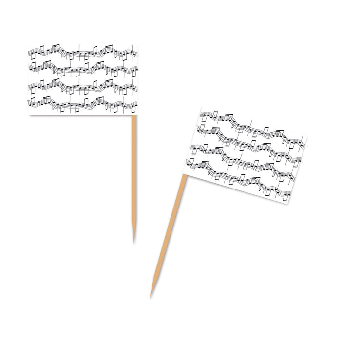 Musical Note Party Picks