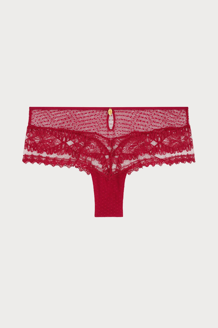 Mystery of Love Cherry Lace Cheeky Brief