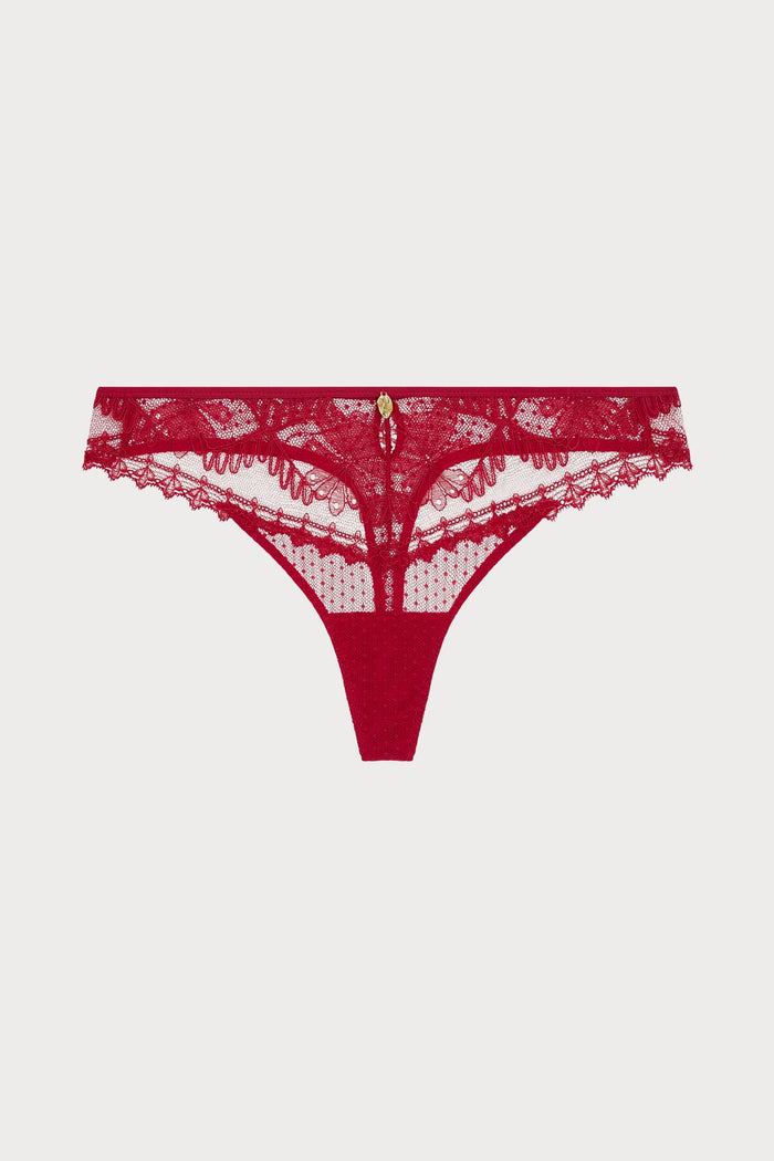 Mystery of Love Cherry Lace Tanga