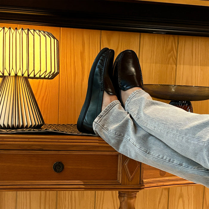 Napa Black Slip On