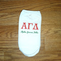 No Show Socks- Alpha Gamma Delta