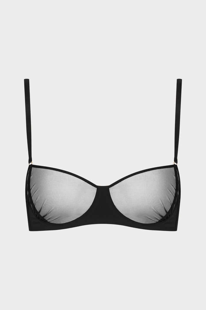 Scandale Nuit Fauve Wire Bra Black