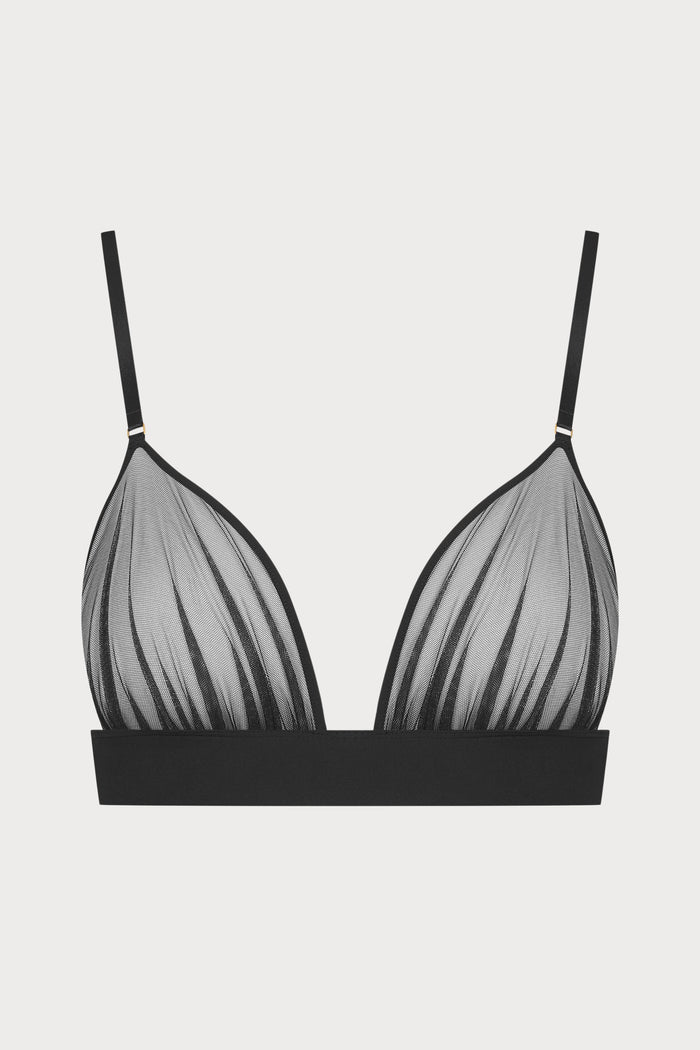 Scandale Nuit Fauve Triangle Bra Black