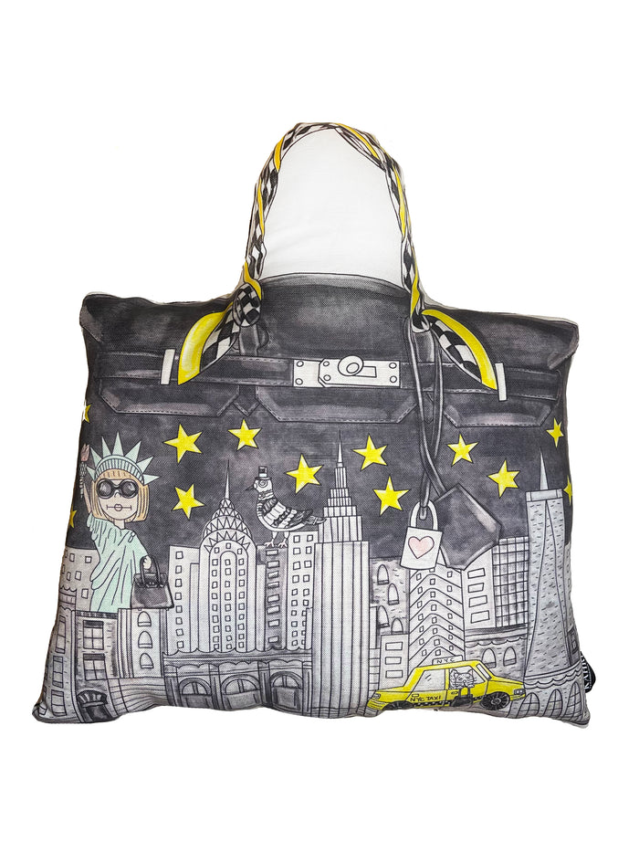 NYC Birkin Pillow