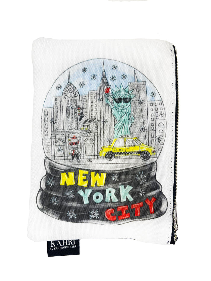 NYC Snow Globe Coin Purse