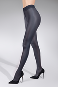 Maison Close Obsession Grey Tights 40 Denier - Naughty Knickers