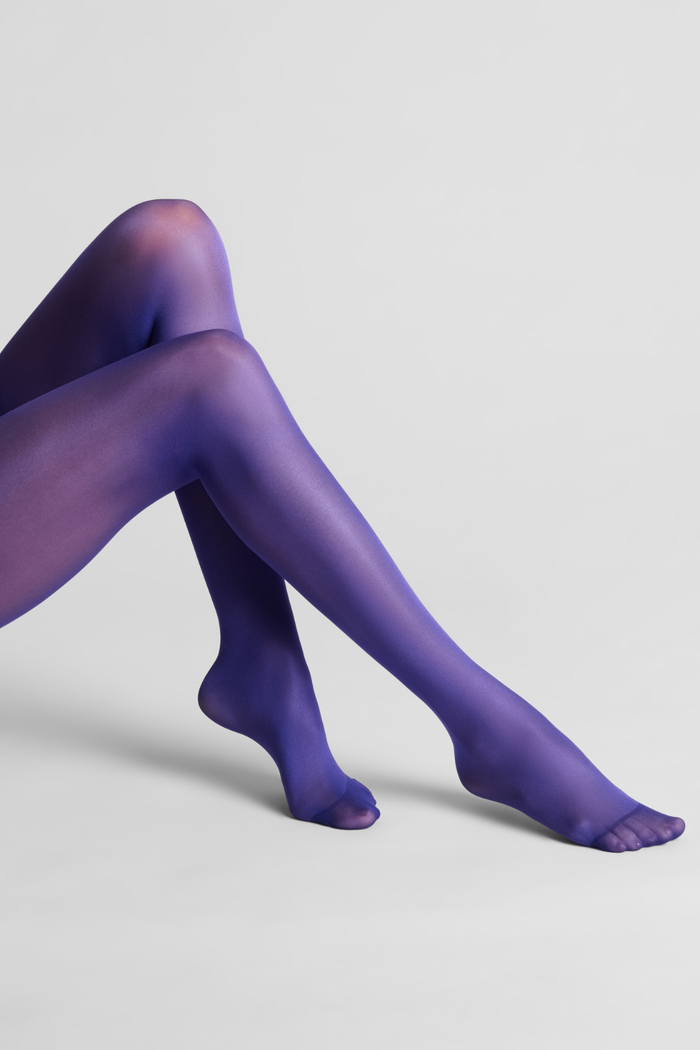 Maison Close Obsession Purple Tights 40 Denier - Naughty Knickers