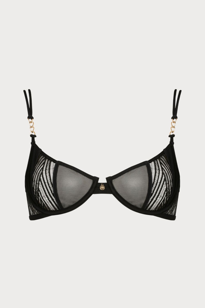 Onde Sensuelle Underwired Half Cup Bra, Size S