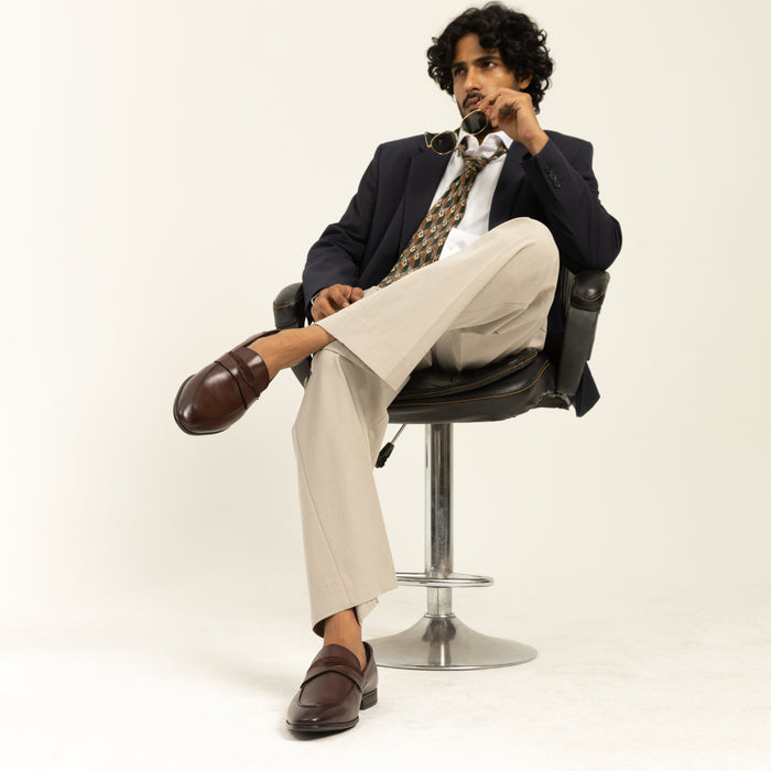 Onyx: Contemporary Brown Loafer