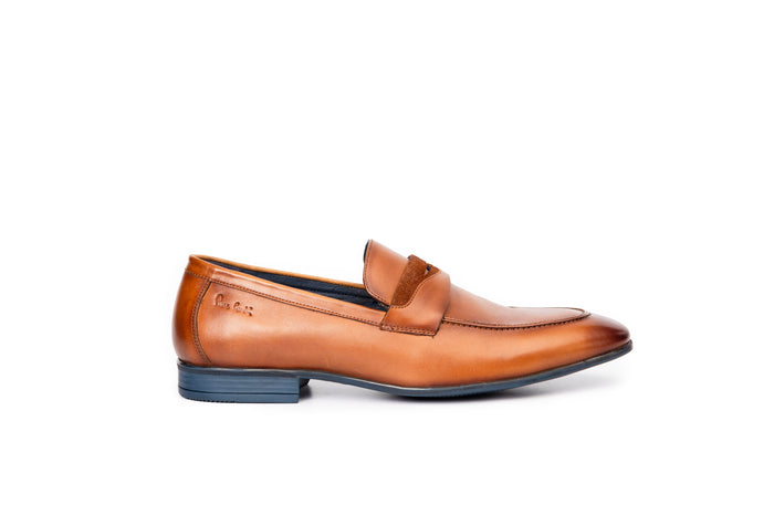 Onyx: Contemporary Cognac Loafer
