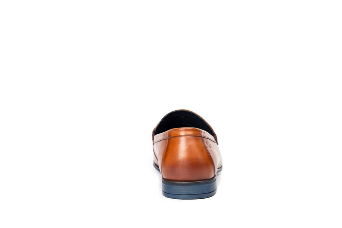 Onyx: Contemporary Cognac Loafer