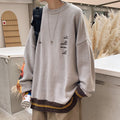 Oversize Retro Korean Sweater