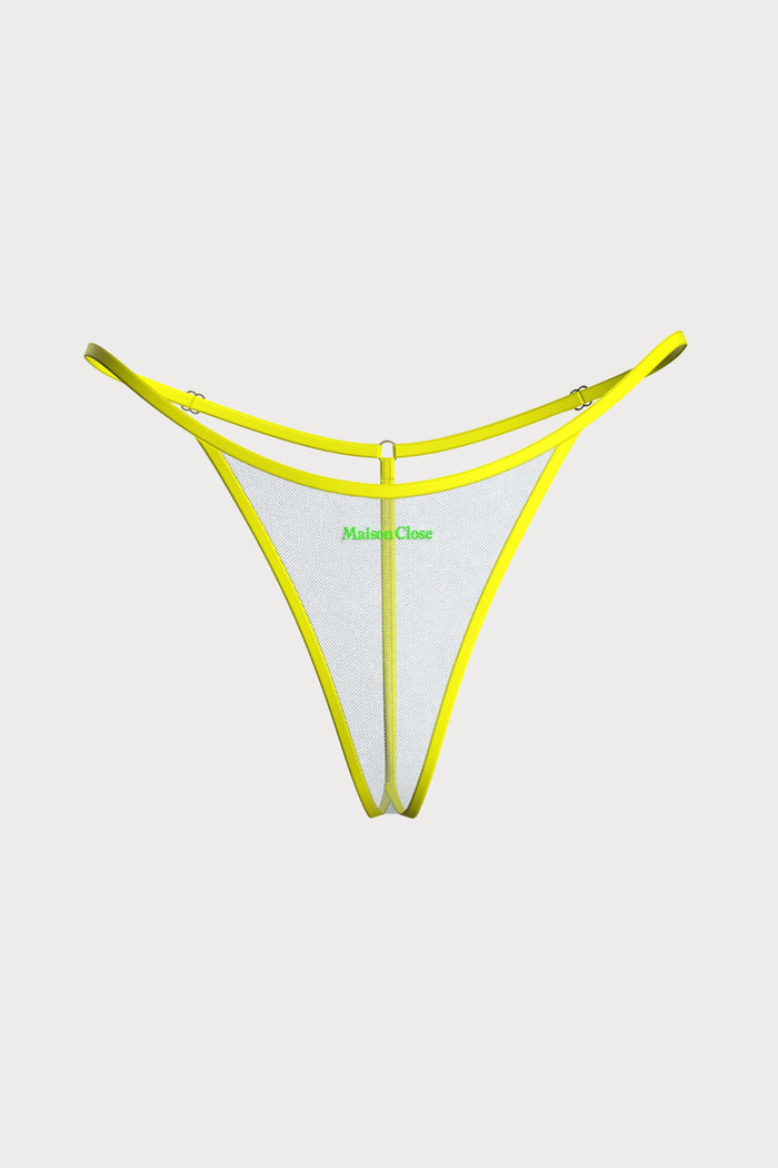 Panorama Blue Micro Thong
