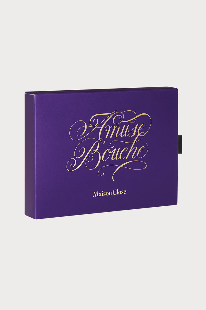 Purple 'Amuse Bouche' Packaging - Maison Close Lingerie