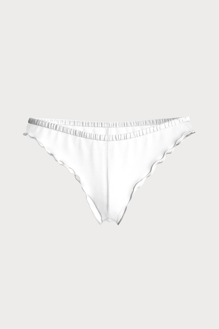Maison Close Panorama White French Knicker