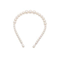 Pearl headband on a white background