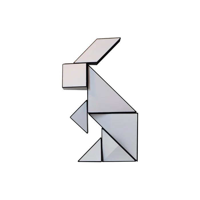 White Rabbit Made from a pickagram puzzle