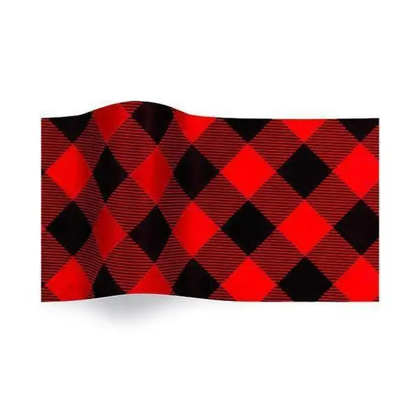 Plaid Tissue Paper - Mac Paper Supply