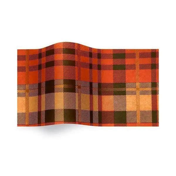 Plaid Tissue Paper - Mac Paper Supply