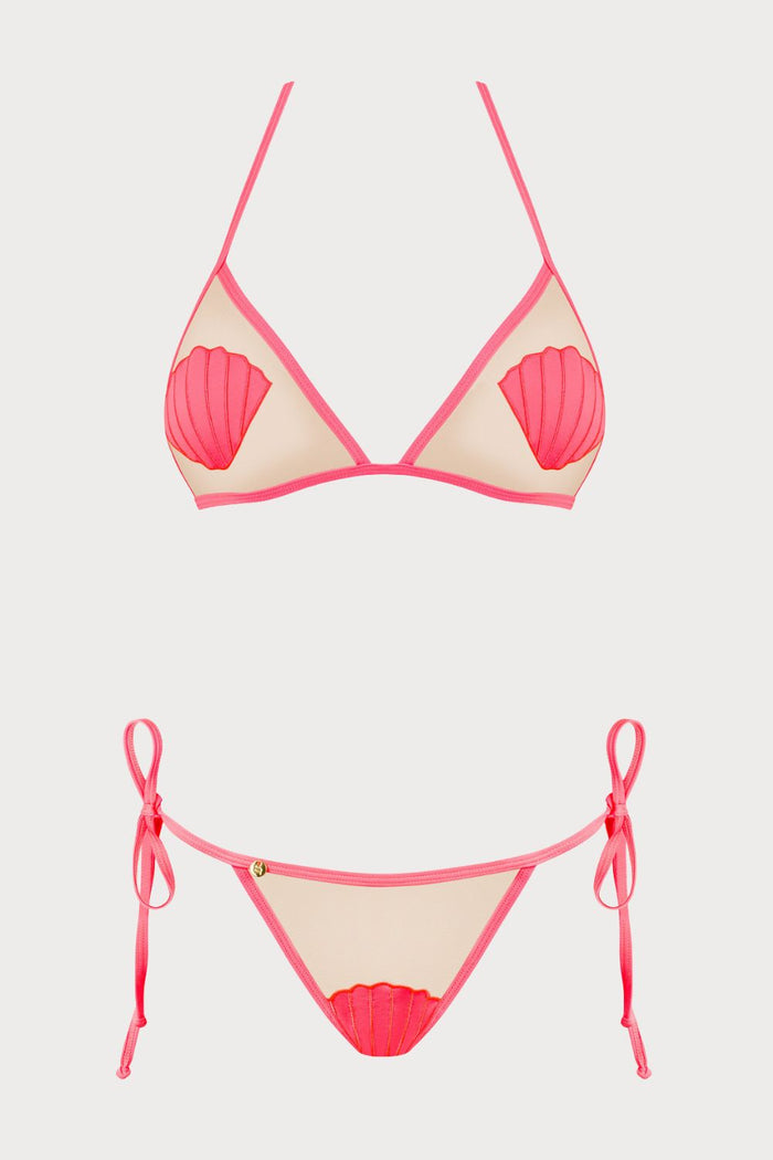 Playa del Amor Sheer Bikini Set