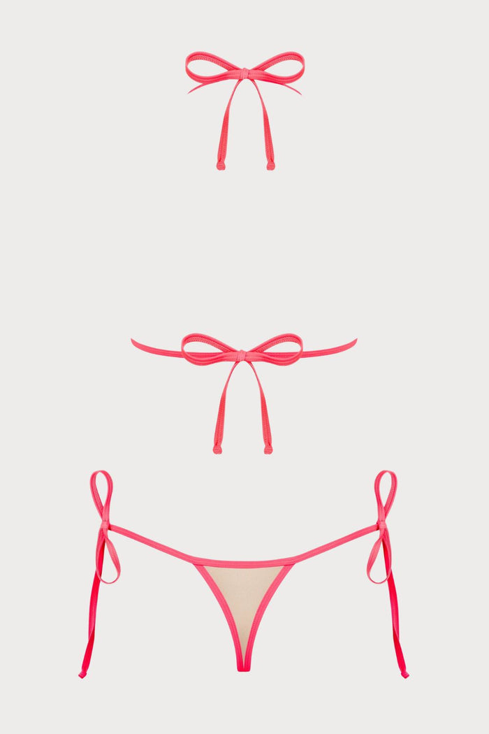 Playa del Amor Sheer Bikini Set