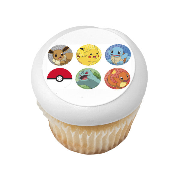 Pokemon Battle Edible Image