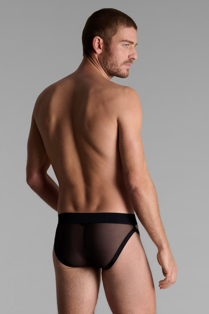 Maison Close Pure Tentation Men's Black Brief