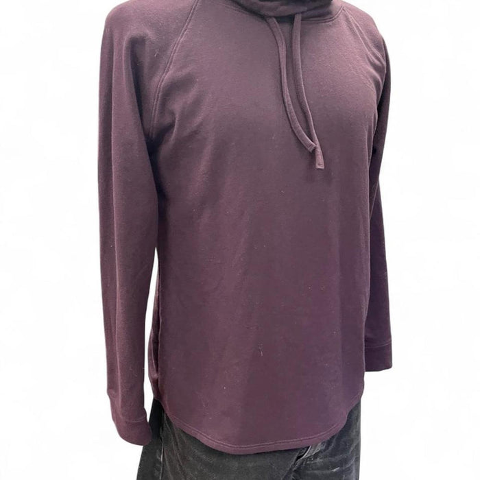 Purple long sleeve hoodie