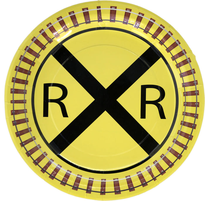 Rail Road Dessert Plates