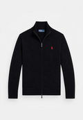Ralph Lauren Cashmere Full-Zip Sweater (Black)