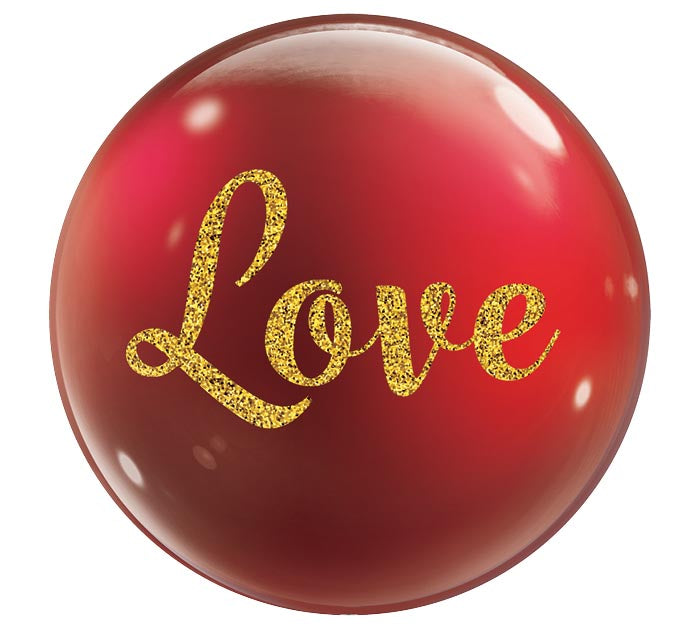 Red Love Bubble Balloon