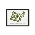 Redland Golf & Country Club | Golf Course Map | Black Frame