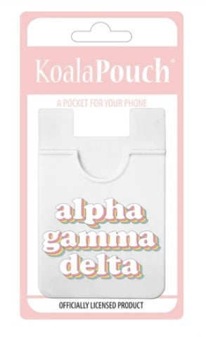 Retro Koala Pouch - Alpha Gamma Delta