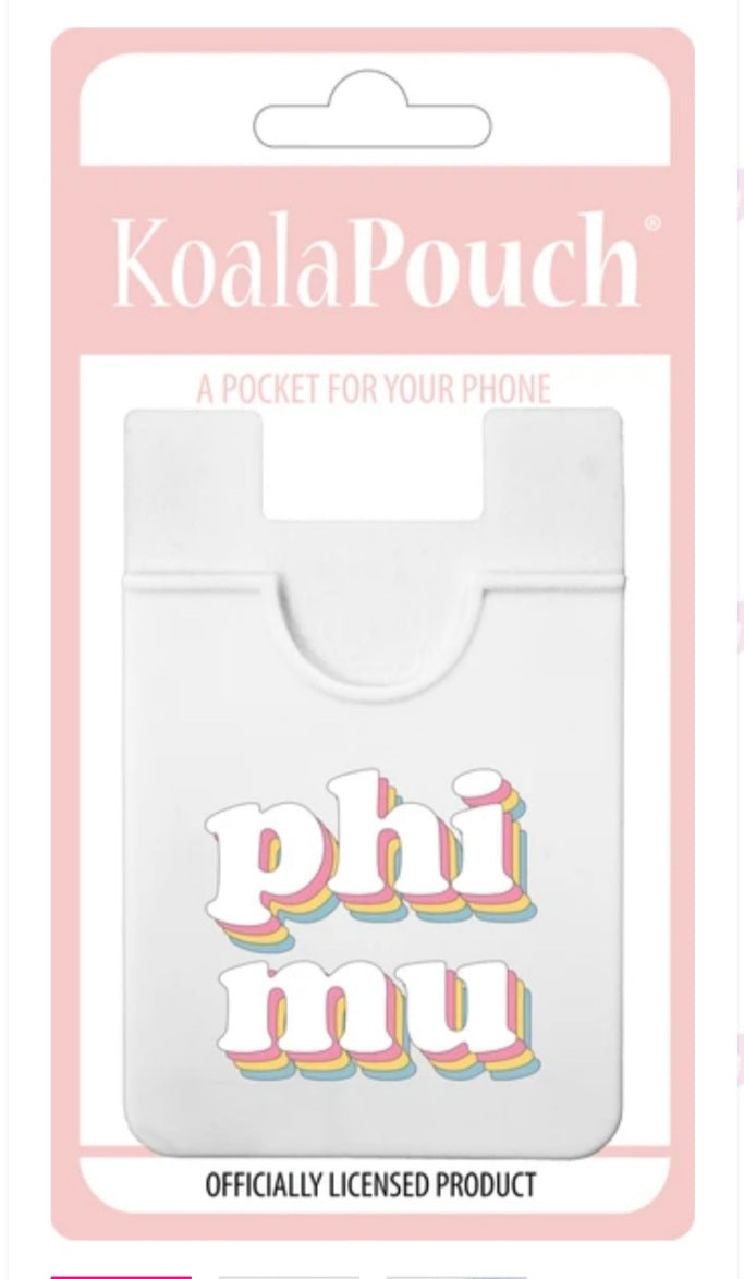 Retro Koala Pouch - Phi Mu