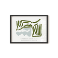 Riverside Golf Club | Golf Course Map | Black Frame