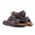 Riviera: Cafe Nubuck Strapless Sandal