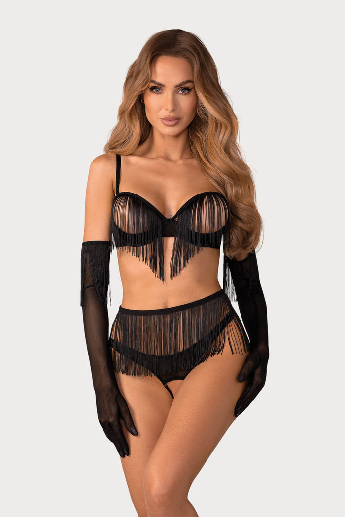 Rossy Open Fringe Set