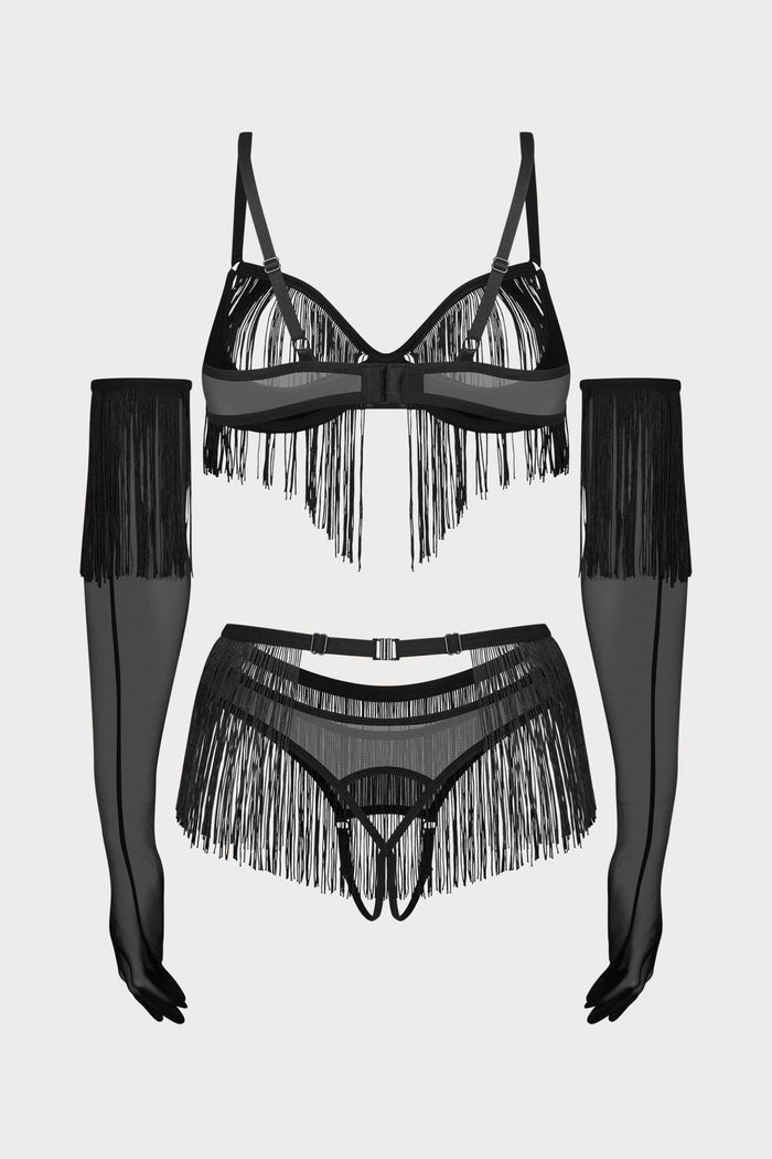 Rossy Open Fringe Set