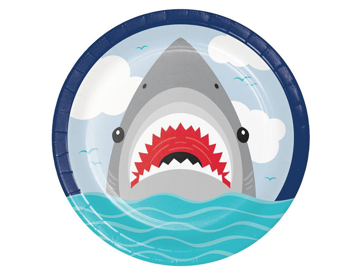 Shark Party Large Plates