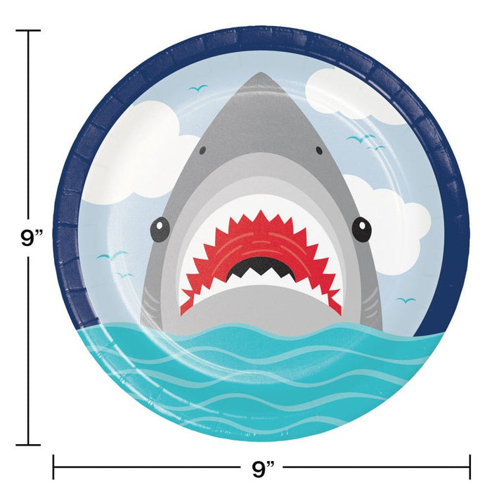 Shark Party Large Plates