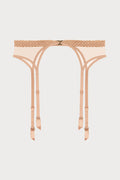 Sheer Emotion Sand Suspender Belt