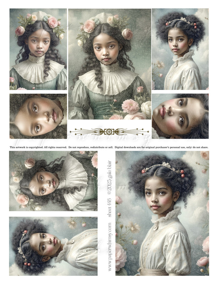 Sheet 448 PRINTED - paperwhimsy