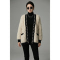 Cardigan tricoté brillant femme - Mode Coréenne Hiver - Koreanxwear