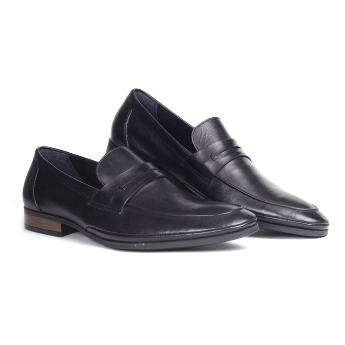 Signature Black Moc Loafer