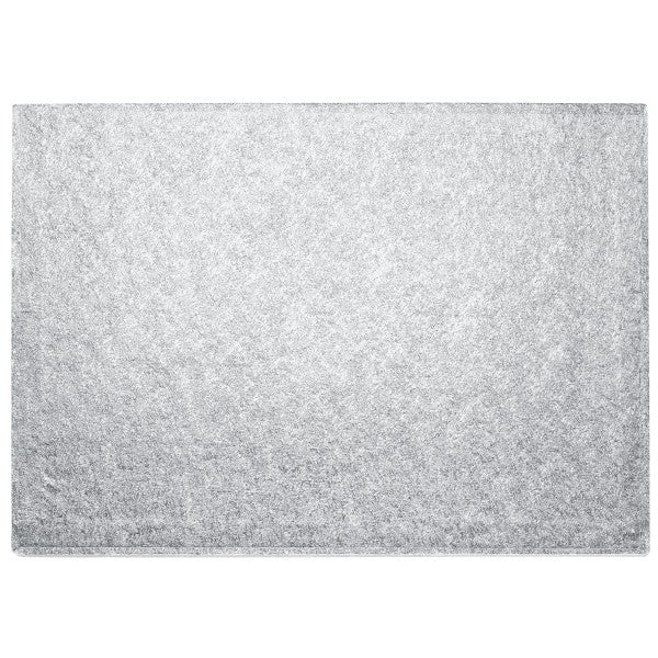 Silver 1/2 Sheet Cake Drum